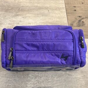 Lug Purple Travel Trolley Cosmetic Bag